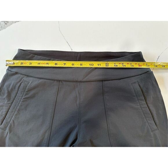 Athleta Highline Hybrid Cargo Tight Dark Onyx Grey Women’s Sz 16 - Picture 3 of 8